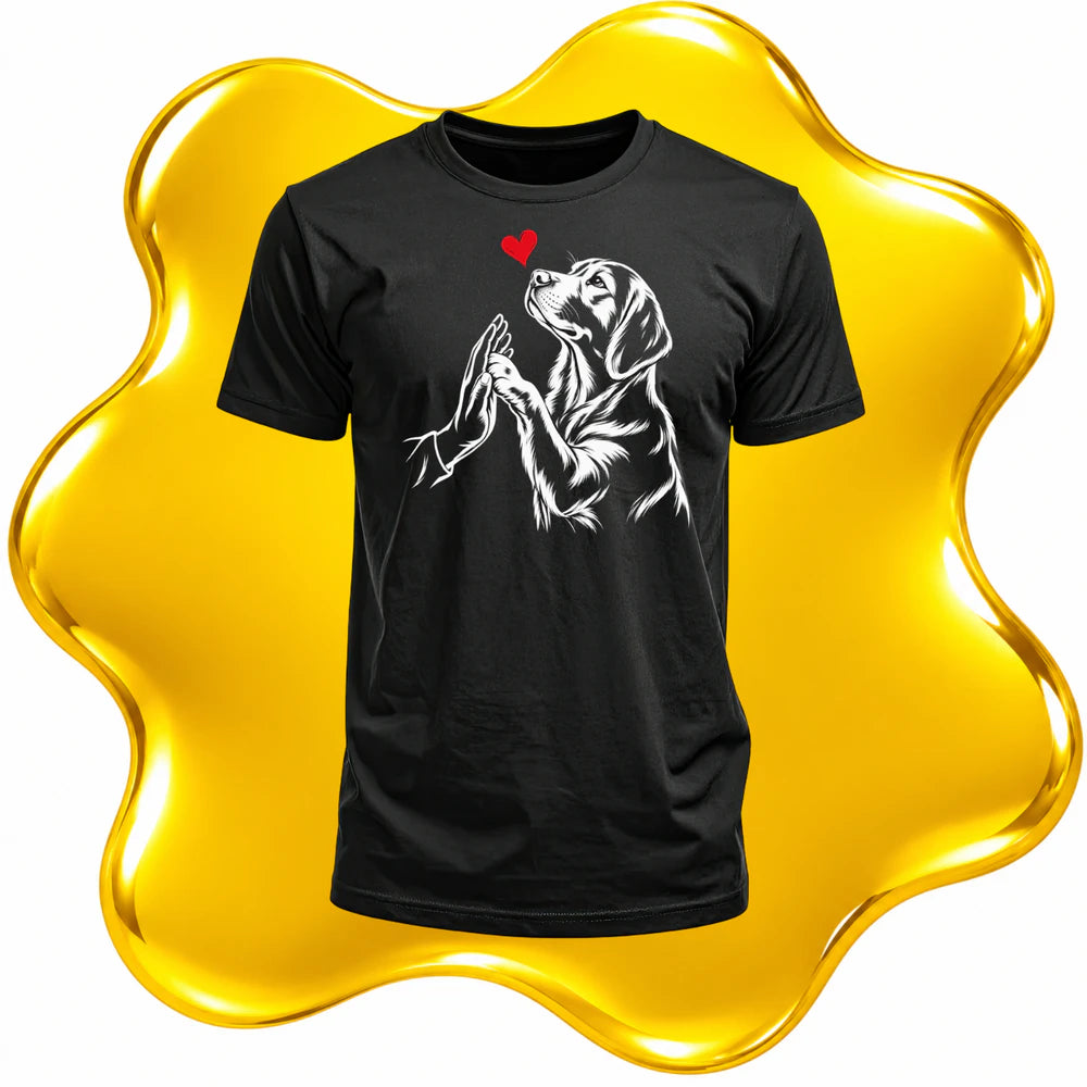 Camiseta Perro Choca los Cinco